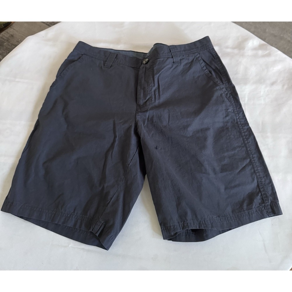 NWOT Columbia Shorts Mens Size 32  Flat Front Chino Khakis 10 Inseam Hiking